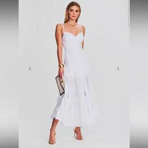 Charo Ruiz White Maxi Dress